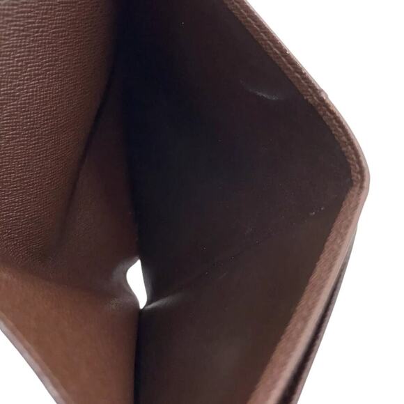 Louis Vuitton Damier Ebene Porte Tresor Wallet W/Box Dust Bag - Picture 14 of 16